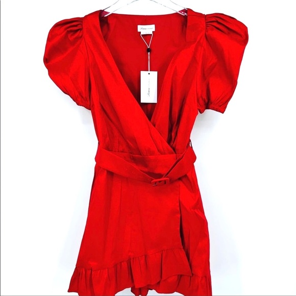 Lovers + Friends Ella Dress in Red Size Small NWT - Picture 2 of 7